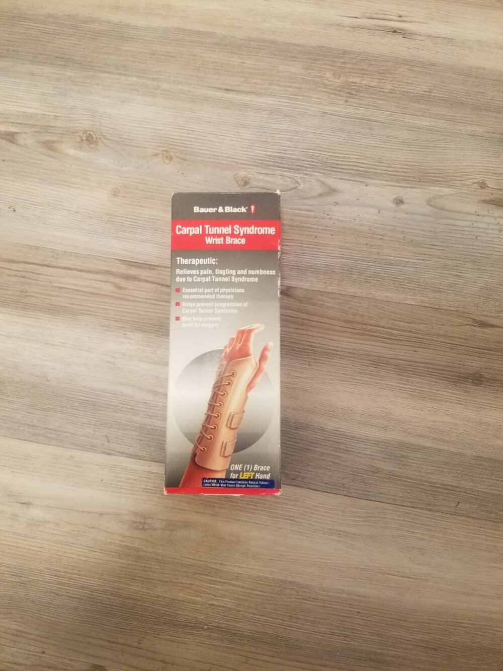Bauer Carpal Tunnel Syndrome Wrist Brace. - Picture 4 of 9